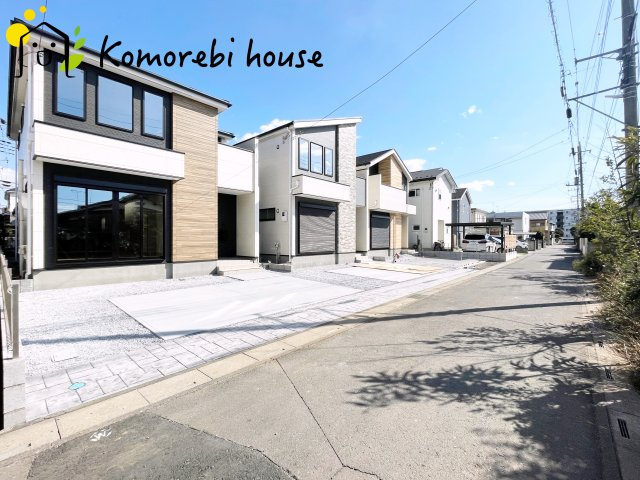 桶川市泉　6期　新築一戸建て　KEIAI GRACE　01の前面道路含む現地写真|前面道路含む現地写真です