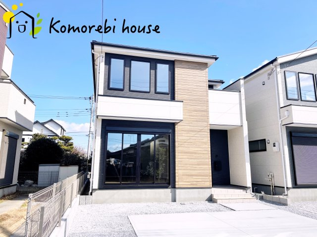 桶川市泉　6期　新築一戸建て　KEIAI GRACE　01の外観|きれいな外観です