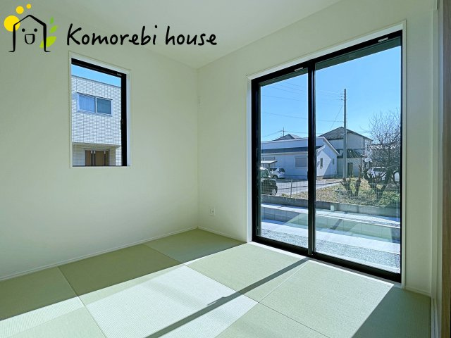 桶川市上日出谷　8期　新築一戸建て　グラファーレ　01の和室|26.1.29撮影済み