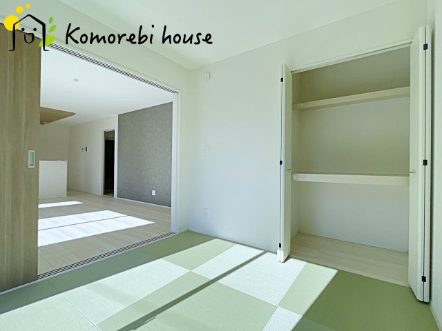 桶川市上日出谷　8期　新築一戸建て　グラファーレ　01の和室|26.1.29撮影済み