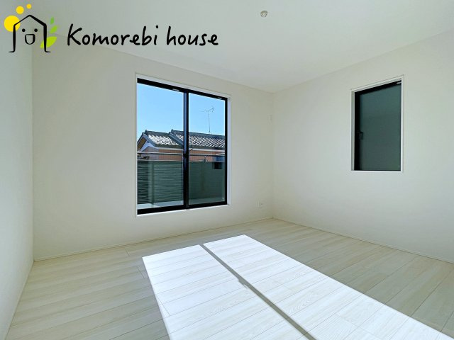 桶川市上日出谷　8期　新築一戸建て　グラファーレ　01の寝室|26.1.29撮影済み
