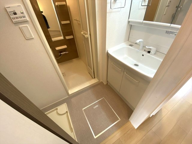 シャルム　コートの洗面所