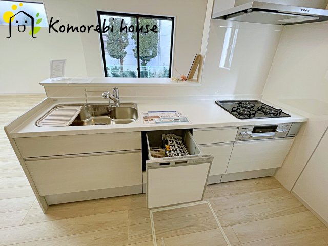 桶川市加納　1期　新築一戸建て　クラフトピット　01のキッチン|お料理しやすいキッチンです