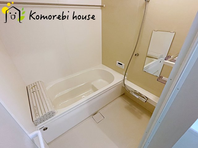 桶川市加納　1期　新築一戸建て　クラフトピット　01の浴室|日々の疲れを癒すお風呂付です