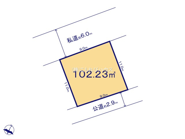 桶川市加納　1期　新築一戸建て　クラフトピット　01の区画図|1号棟