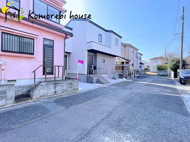 桶川市加納　1期　新築一戸建て　クラフトピット　01の前面道路含む現地写真|前面道路含む現地写真です