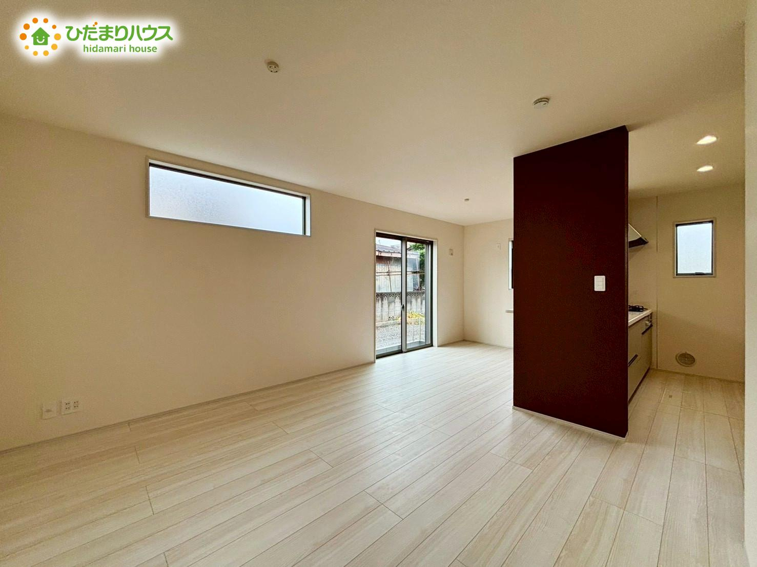 野田市中里3期　新築戸建　3号棟の居間・リビング|どんなインテリアにしようかな？考えるのが楽しみですね(*´▽｀*)					
