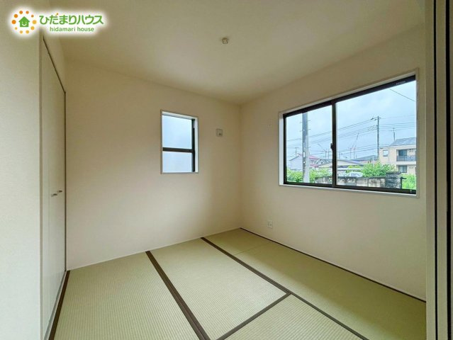 野田市中里3期　新築戸建　3号棟の和室|大人も子供もほっと一息つける和室です(#^^#)					
