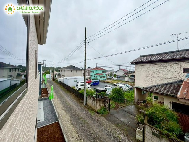 野田市中里3期　新築戸建　3号棟の展望|日当たり良好(^^)/			
