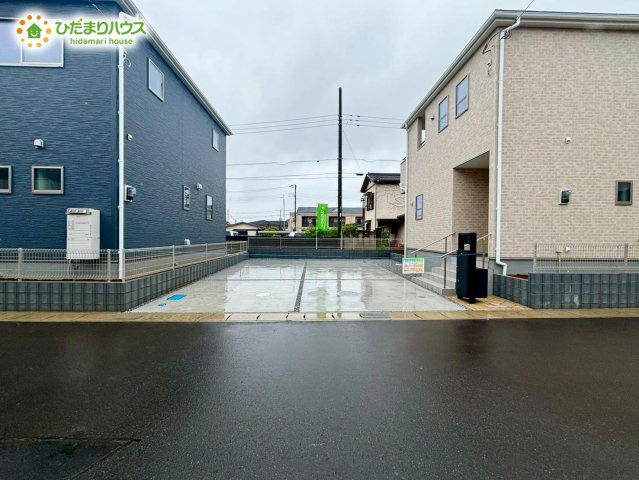 野田市中里3期　新築戸建　3号棟の駐車場|2台分可能な駐車スペース(^^)/車種により異なります。