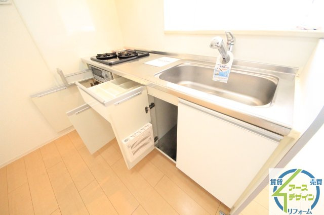 グランドアトリオ神戸西C棟のキッチン|※パース写真