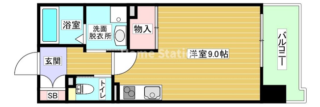 【間取り】 | ル・ファール西九条
