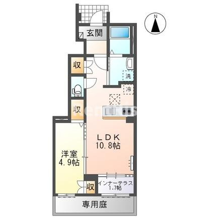 Saint Field (セントフィールド)の間取り|間取図