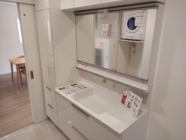 宝塚市宝梅2丁目新築一戸建1号棟の独立洗面台|洗面化粧台