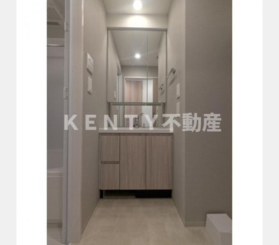 【洗面所】 | シーズンフラッツ大森北 | コンパクトで使いやすい洗面所