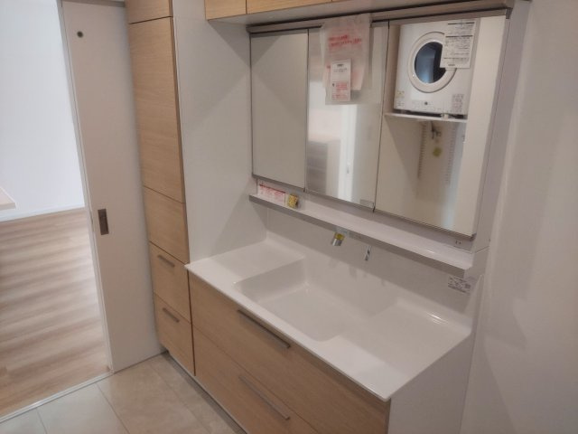 宝塚市宝梅2丁目新築一戸建2号棟の独立洗面台|洗面化粧台
