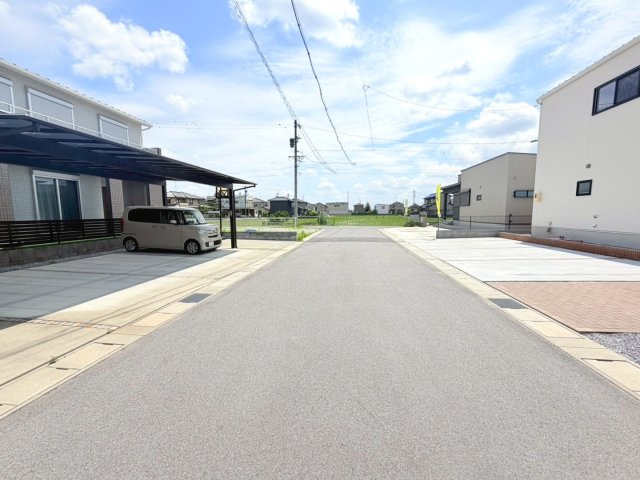 新築戸建　大垣市犬ヶ渕町　全4区画分譲の周辺|■前面道路　■ヤマダ不動産　株式会社リライフ　
■夢のマイホーム購入をフルサポートします！