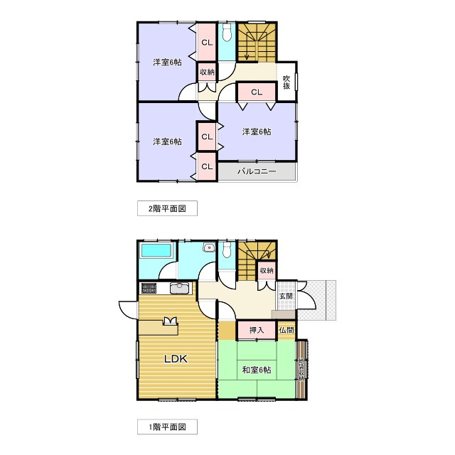 高崎市飯塚町の間取り
