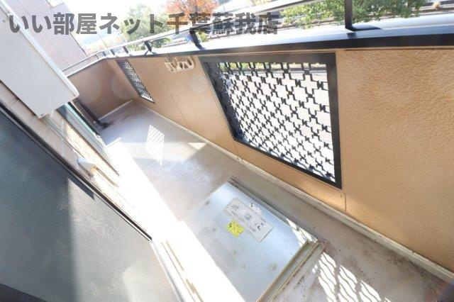 ファーストターフ鎌取　Ｃのバルコニー|広々としたバルコニーです
