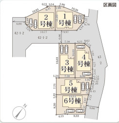 リーブルガーデン 富田林市廿山の区画図