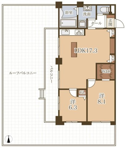 サンピアの間取り