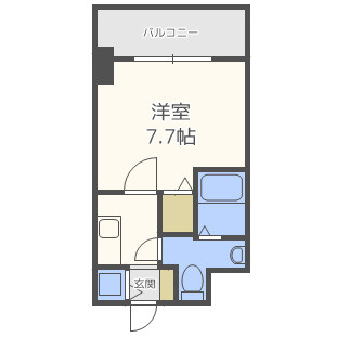 SERENiTE日本橋SUDの間取り