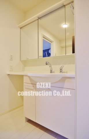 ヴィラアリエッタの独立洗面台