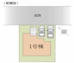 久喜市野久喜１期　新築一戸建て　クラフトピットの区画図|全１棟