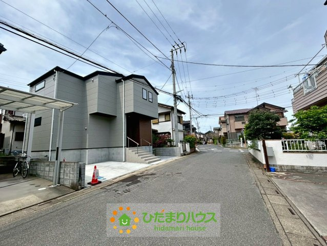 久喜市野久喜１期　新築一戸建て　クラフトピットの前面道路含む現地写真|2026/04/17　撮影