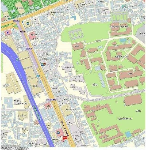 ライオンズマンション音羽の地図