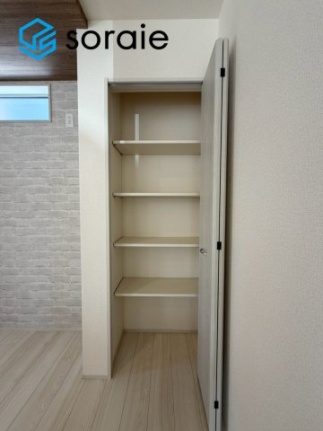 川越市的場全3棟　新築戸建　ウッディエの収納|7/30撮影