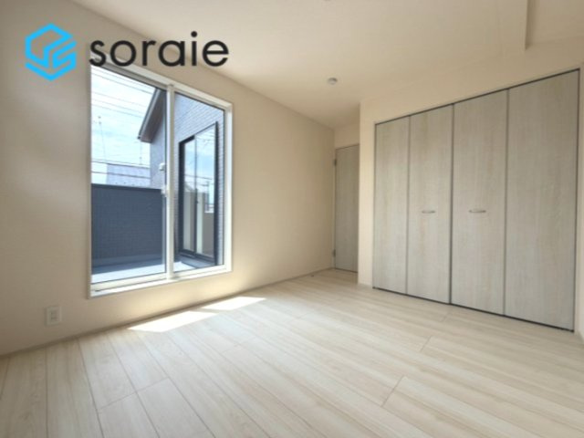 川越市的場全3棟　新築戸建　ウッディエの洋室|7/30撮影