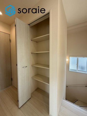 川越市的場全3棟　新築戸建　ウッディエの収納|7/30撮影