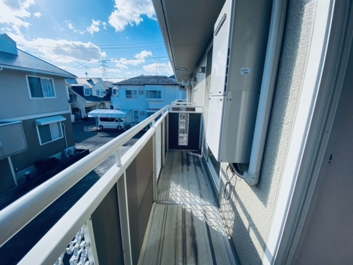 WOODY TOWN1のバルコニー