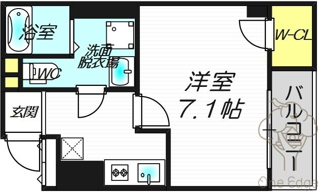 Core天満橋の間取り