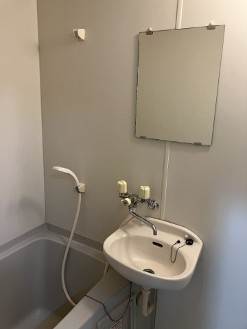 フラットグレースの浴室