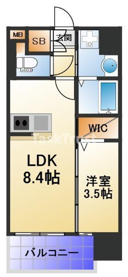 【間取り】 | LUXE玉造南