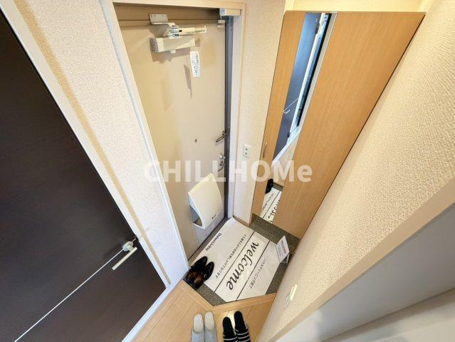 アイリス　Ⅲの玄関|当社、チルホームのHPもご覧ください(^^)/物件情報多数♪