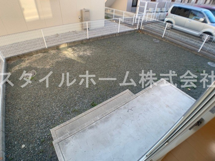 グランモア新豊Ｂ棟の庭