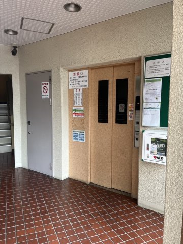 グリーンパーク五反野|エレベーター前