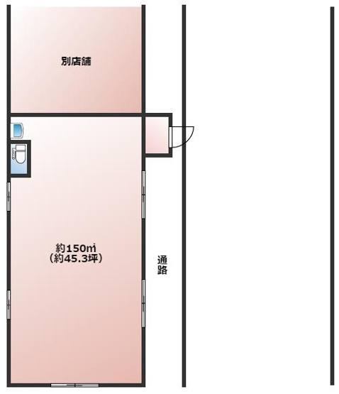 【間取り】 | 下野田貸店舗