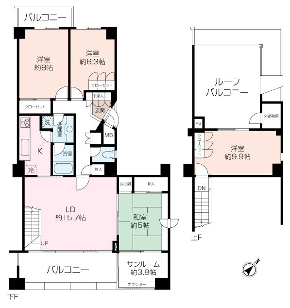 コモンシティ湘南衣笠センターリッジA棟の画像