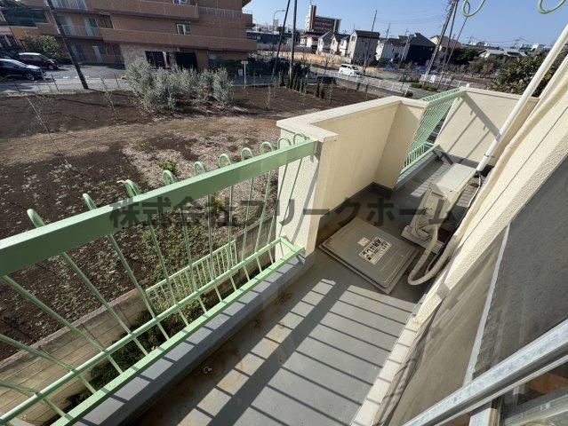 三鷹市牟礼７丁目の賃貸マンションのバルコニー