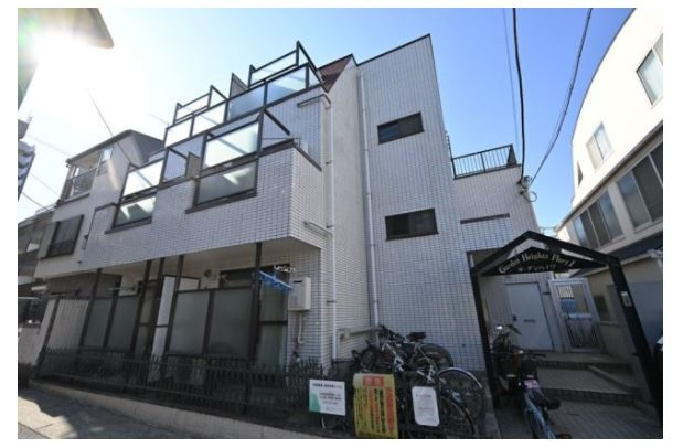 新宿区上落合２丁目の賃貸マンションの外観