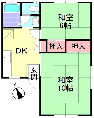 【間取り】 | フォーリストハイムＢ棟