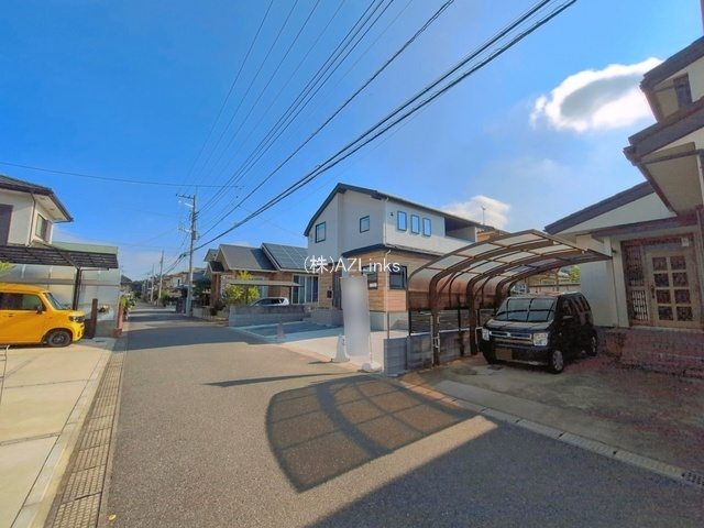 千葉市花見川区こてはし台６丁目１５期の前面道路含む現地写真
