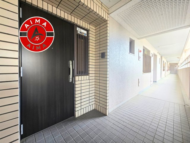 藤崎ロジュマンの玄関|玄関前の通路です。