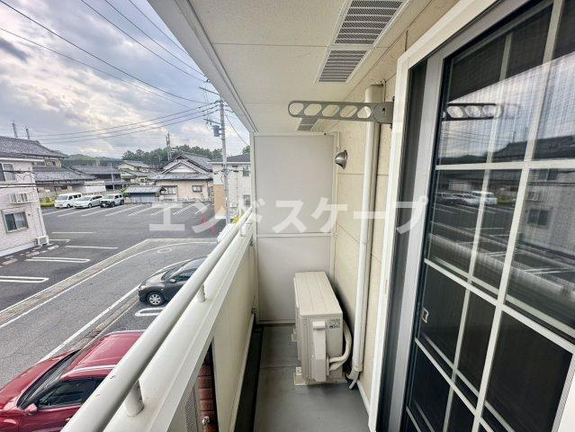 ノースヴィレッジⅢのバルコニー|高崎、前橋のお部屋探しはエンドスケープまで！お客様の理想お聞かせ下さい♪