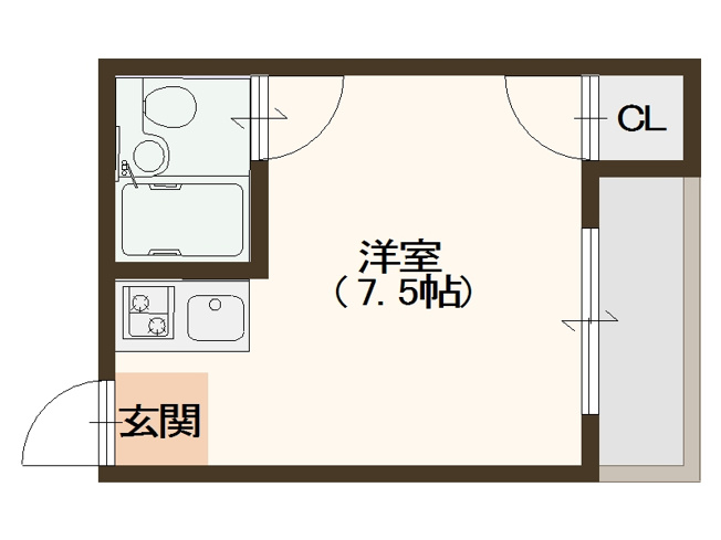 【間取り】 | ウィン玉出西