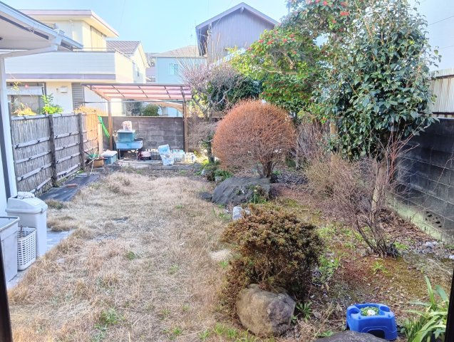 売中古戸建　静岡市葵区千代田6丁目の庭|ガーデニングや家庭菜園も楽しめそうです！